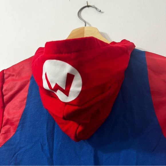 Super Mario Mad Engine Small Boy Girl Kids Full Zip Hoodie Jacket Costume - Picture 4 of 9